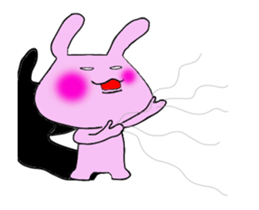 Rabbit of the wonderland sticker #14870553