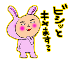 Rabbit of the wonderland sticker #14870554