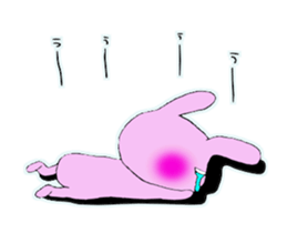 Rabbit of the wonderland sticker #14870555