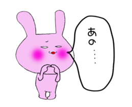 Rabbit of the wonderland sticker #14870558