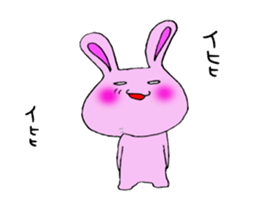 Rabbit of the wonderland sticker #14870560