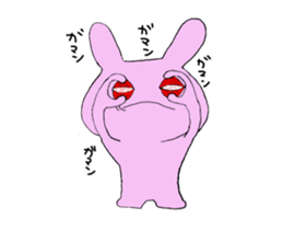 Rabbit of the wonderland sticker #14870563