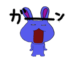 Rabbit of the wonderland sticker #14870564