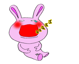 Rabbit of the wonderland sticker #14870565
