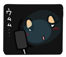 Delivery person& listener exclusive use. sticker #14871576