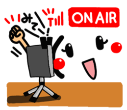 Delivery person& listener exclusive use. sticker #14871577