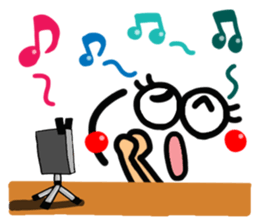 Delivery person& listener exclusive use. sticker #14871587