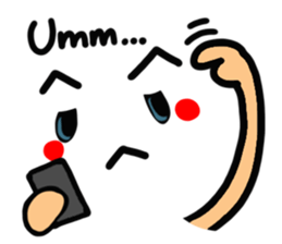 Delivery person& listener exclusive use. sticker #14871594