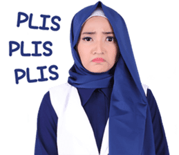 Flower Hijab: Zyana Regyna sticker #14871610