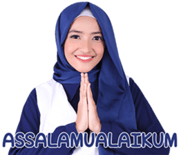 Flower Hijab: Zyana Regyna sticker #14871611