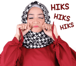 Flower Hijab: Zyana Regyna sticker #14871618