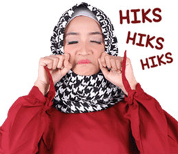 Flower Hijab: Zyana Regyna sticker #14871618