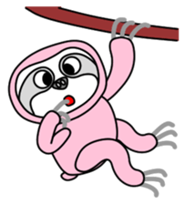 JIN-JIN Sloth Life 3 sticker #14871664
