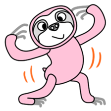 JIN-JIN Sloth Life 3 sticker #14871669