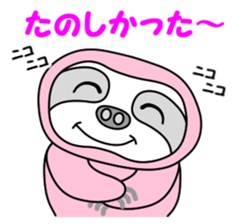 JIN-JIN Sloth Life 3 sticker #14871689