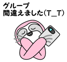 JIN-JIN Sloth Life 3 sticker #14871701