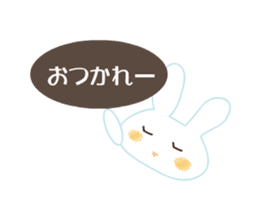 love rabbit male sticker #14871707