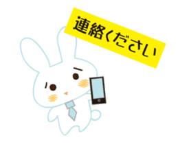 love rabbit male sticker #14871717