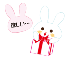 love rabbit male sticker #14871719