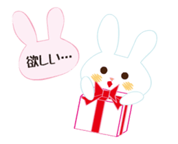 love rabbit male sticker #14871719