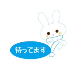 love rabbit male sticker #14871720