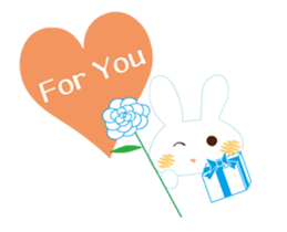 love rabbit male sticker #14871722