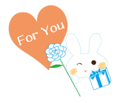 love rabbit male sticker #14871722