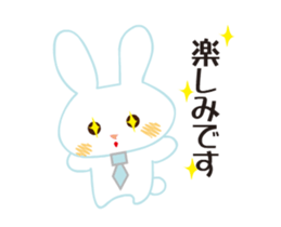 love rabbit male sticker #14871724