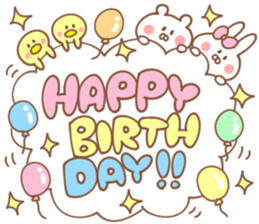 Congratulations & Thank you Sticker sticker #14871827