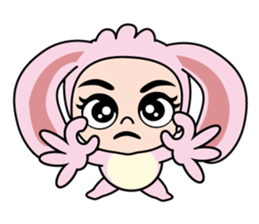 Mimi-chan,A Rabbit Costume sticker #14872526