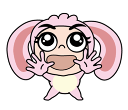 Mimi-chan,A Rabbit Costume sticker #14872528