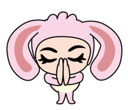 Mimi-chan,A Rabbit Costume sticker #14872536