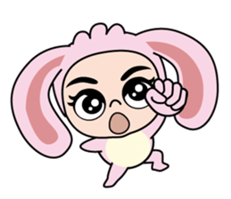 Mimi-chan,A Rabbit Costume sticker #14872538