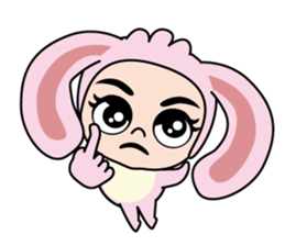 Mimi-chan,A Rabbit Costume sticker #14872543