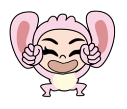 Mimi-chan,A Rabbit Costume sticker #14872544