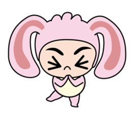 Mimi-chan,A Rabbit Costume sticker #14872545