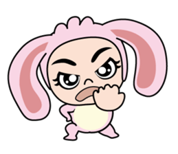 Mimi-chan,A Rabbit Costume sticker #14872546