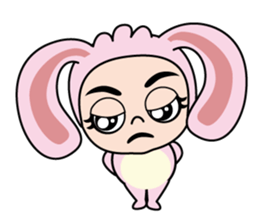 Mimi-chan,A Rabbit Costume sticker #14872549