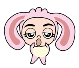Mimi-chan,A Rabbit Costume sticker #14872551