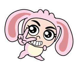 Mimi-chan,A Rabbit Costume sticker #14872555