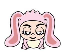 Mimi-chan,A Rabbit Costume sticker #14872557