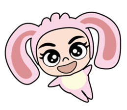 Mimi-chan,A Rabbit Costume sticker #14872559
