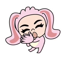 Mimi-chan,A Rabbit Costume sticker #14872563