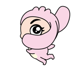 Mimi-chan,A Rabbit Costume sticker #14872565