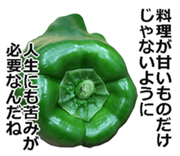 Green pepper! sticker #14872880