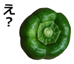 Green pepper! sticker #14872891