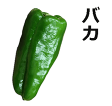 Green pepper! sticker #14872897