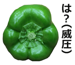 Green pepper! sticker #14872899