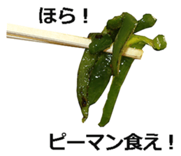 Green pepper! sticker #14872904