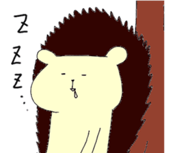Donguri-san the hedgehog sticker #14873129